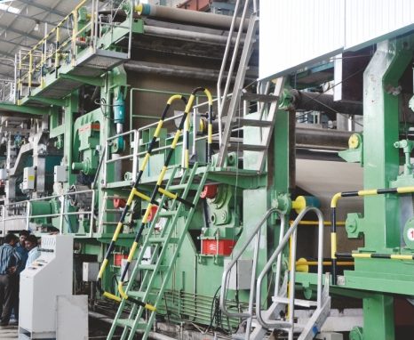 Board machine at the SPBPL mill